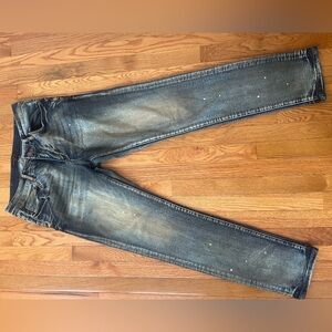Riche Le Denim Jeans size 32 , RLC 103 Painters Wash